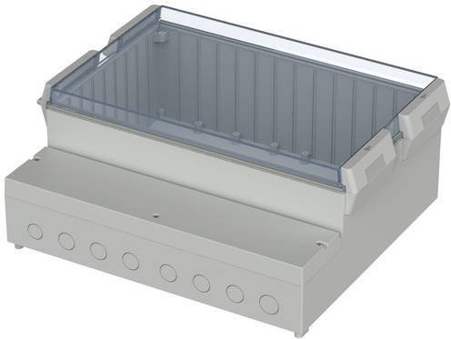 Bopla REGLOCARD RCP 4000 Wand-Gehäuse aus ABS und Polycarbonat in Hellgrau, B/H/T: 36,34 x 31,86 x 15,0 cm - Bild 1
