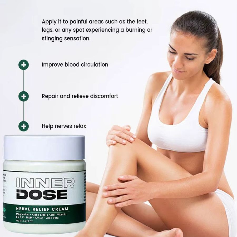 Inner Dose Körperlotion, 120 ml, Magnesium, MSM, Arnika-Extrakt - Bild 4