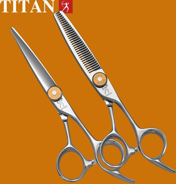 TITAN Professionelle Haarschneideschere, 6 Zoll, VG10 Stahl, Unisex - Bild 1