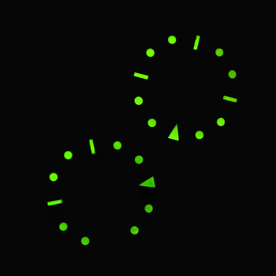 GRAYSS Zifferblatt Super C3 Green Lume, Schwarz, Uhrenzubehör - Bild 3