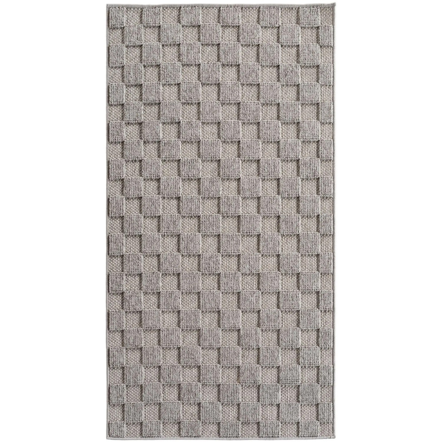 Ayyildiz Flachgewebeteppich Helix Silber mit modernem Design, Breite: 80 cm, Länge: 150 cm - Bild 2