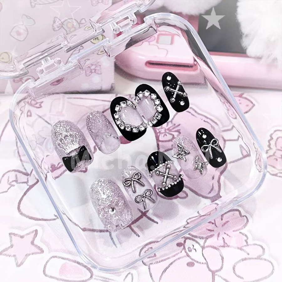 Keeppley Kunstnägel, Rosa, Glänzend, Unisex - Bild 2