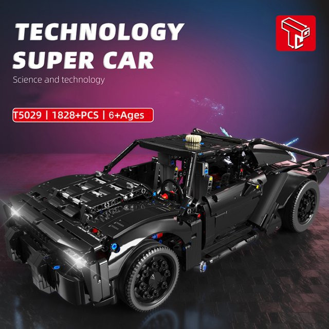 TYCOLE Super Racing Auto, Bausteine Modell, 1828 Teile, ab 6 Jahren - Bild 1
