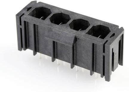 Molex Einbau-Stiftleiste Standard 4-polig in Schwarz 431600304 - Bild 1
