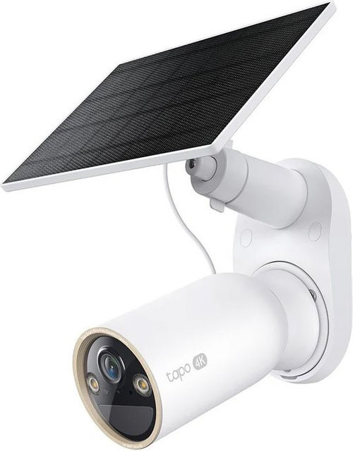 TP-Link Tapo C460 KIT 4K 8MP Outdoor-Überwachungskamera mit Solarpanel, 2er-Set, Weiß - Bild 1