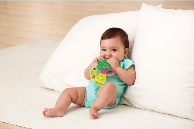 Vtech Baby Musik-Beißring mit Tierfiguren in Mehrfarbig, kühlbar und aus Kunststoff sowie Gummi - Bild 1