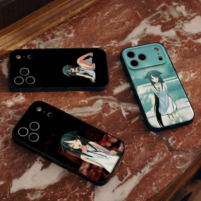 Mesuca Handyhülle S-Song Of S-Saya für iPhone in Schwarz, Matte Weiche Silikonhülle - Bild 1