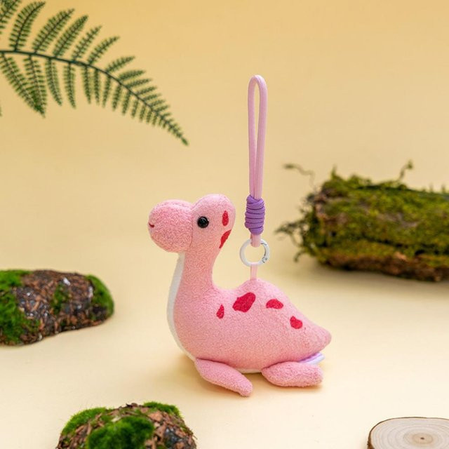 Dinosaurier Plüsch Schlüsselanhänger, Tyrannosaurus Rex, Kinder - Bild 1