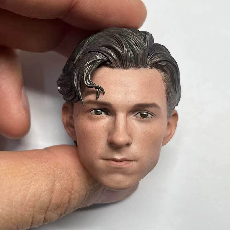TTTOYS Marvel Tom Holland Kopf Sculpt, 1/6 Skala, Actionfigur Zubehör - Bild 3