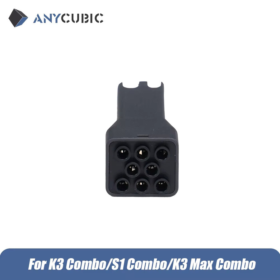 ANYCUBIC Kobra S1 Combo Zubehör Set: Druckkopf, Filament Nabe, PEI Federstahl Druckplatte und Extruder in Schwarz - Bild 1