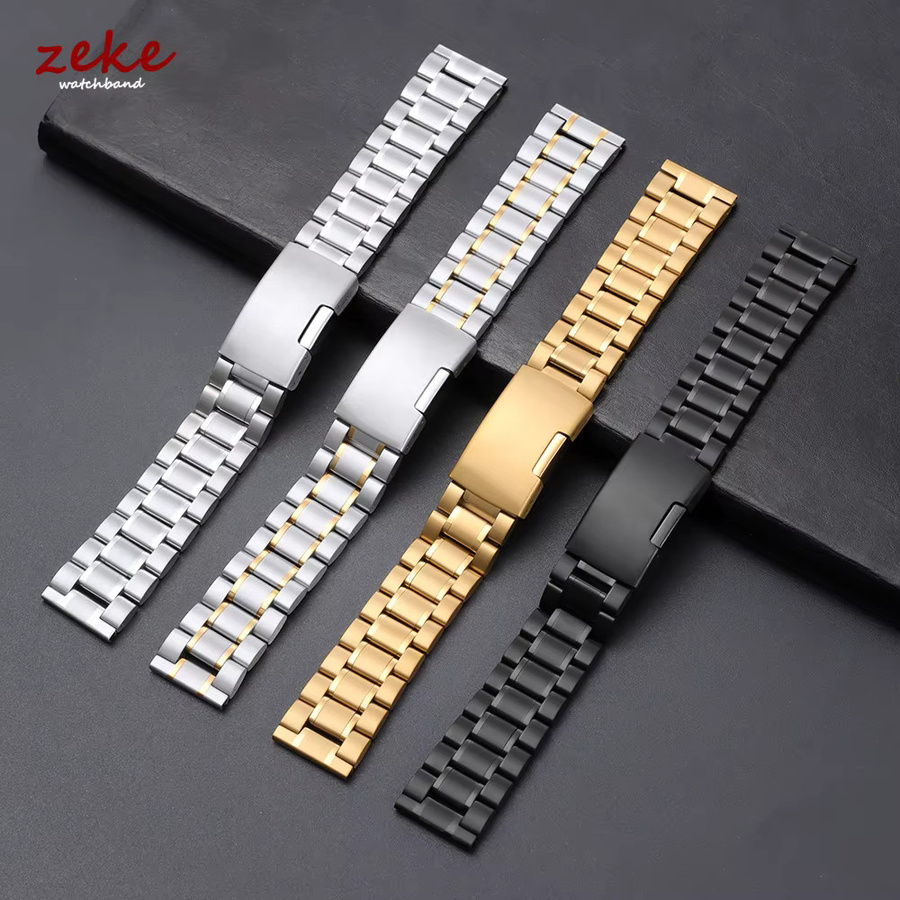crazyband Uhrenarmband Edelstahl, Herren - Bild 1