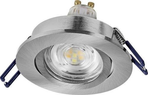 Osram Matter SMART+ LED Einbauspot RGBW, schwenkbar, GU10, Silber, Durchmesser: 6,8 cm - Bild 1