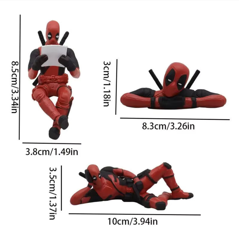 Bandai Marvel Deadpool, Figur, 6-teiliges Set - Bild 2
