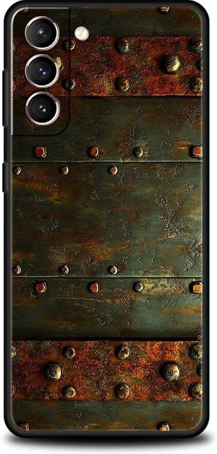 Handyhülle im Vintage Industriestil für Samsung Galaxy S25 Plus S24 S23 S22 S21 FE Ultra in Multicolour aus weichem TPU - Bild 1