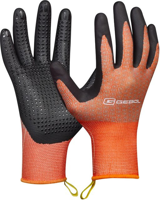 Gebol Handschuh Clivia in Orange, Größe 5 - Bild 1