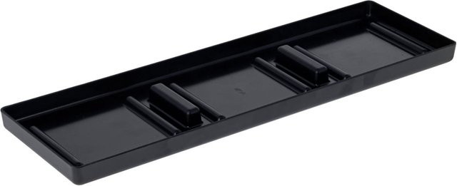 VEGA Tropfschale Esino in Schwarz, rechteckig, L x B x H: 39,2 x 12,4 x 2 cm - Bild 1