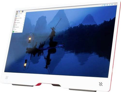 Raspberry Pi SC1228 LCD-Monitor Schwarz 15.6 Zoll Full HD IPS mit HDMI, USB-C und Klinke - Bild 1