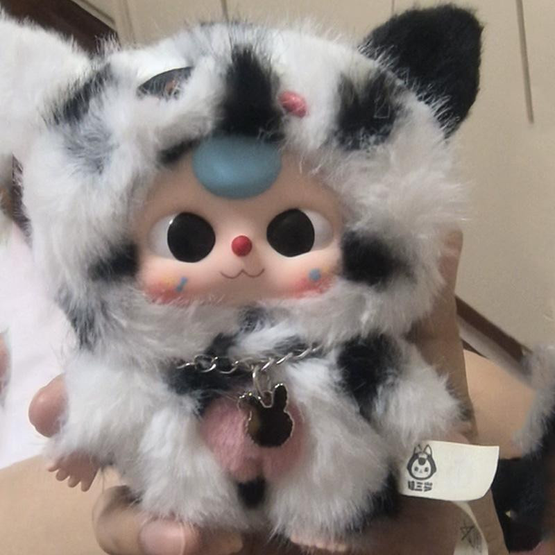 Fashnics Baby Drei Katzen und Hunde Blind Box Vinylpuppe Plüsch Anhänger ab 14+y - Bild 2