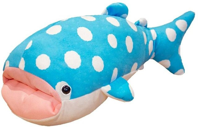 Binchi Keji Travel Wal, Plüschtier, Blau, 80cm, ab 12 Jahren - Bild 1