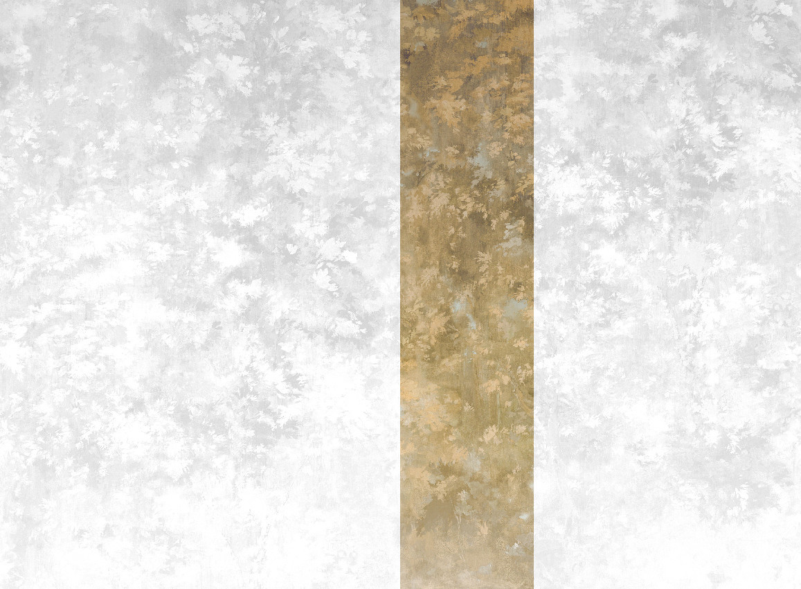 Jannelli & Volpi Mural Orthez Sepia Panel 4 Wandpaneel in Braun und Beige - Bild 1