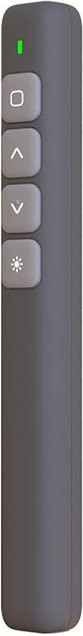 TOMTOP JMS Wireless Presenter Remote mit 2,4 GHz und rotem Laserpointer in Dunkelgrau - Bild 1