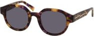 Mister Spex Proud 2013 R21 Sonnenbrille, Rund, Vollrand, Kunststoff, Damen, braun, grau - Bild 1