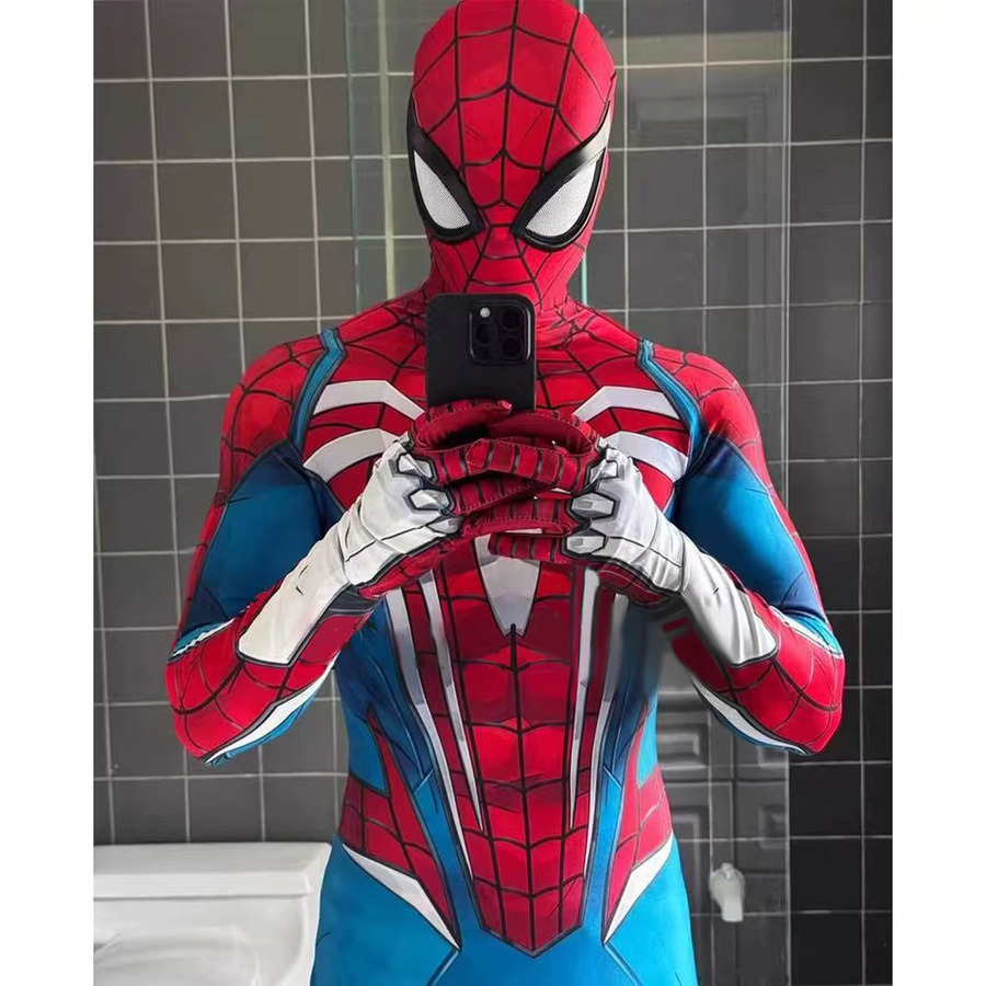 BEAST KINGDOM Superman Overall Cosplay Kostüm, Rot, Bunt / Mehrfarbig - Bild 5