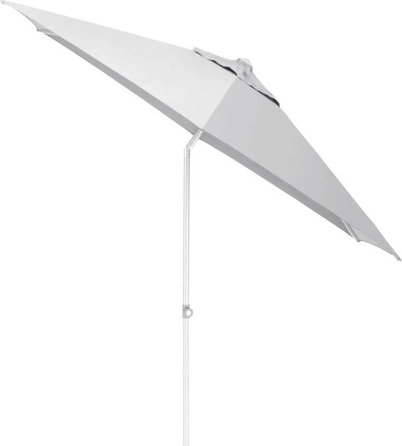 Kettler Marktschirm Easy Push in Altweiß mit UPF 50+ und PU-Beschichtung, Durchmesser: 300 cm, Höhe: 250 cm - Bild 1