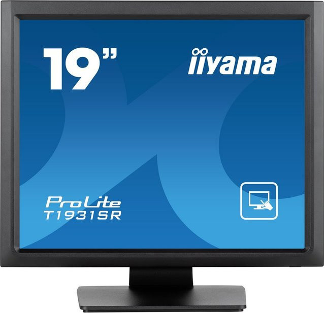 Iiyama ProLite T1931SR-B1S Touchmonitor, 48,3 cm (19 Zoll), Schwarz, 1280x1024 Pixel, resistiv - Bild 2