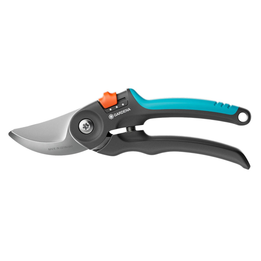 Gardena PremiumCut Flex Bypass Gartenschere in Anthrazit mit Drahtschneider und Saftrille - Bild 2