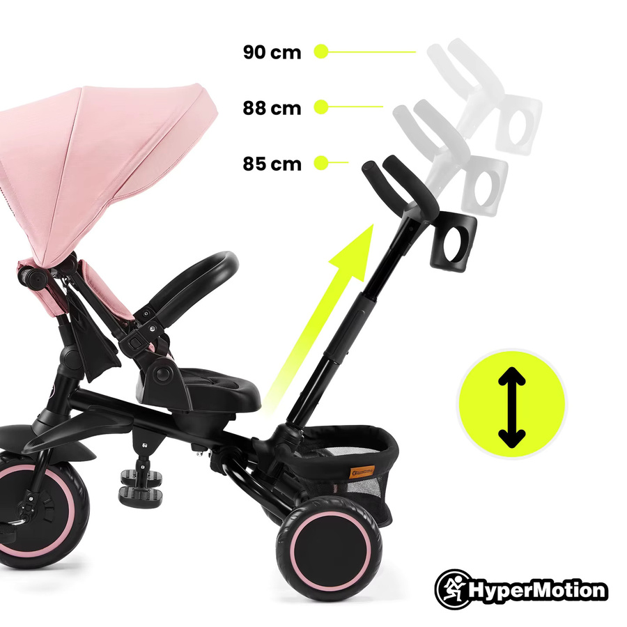 HyperMotion Dreirad Tobi Timber, Pink, Lauflernhilfe, ab 1 Jahr - Bild 7