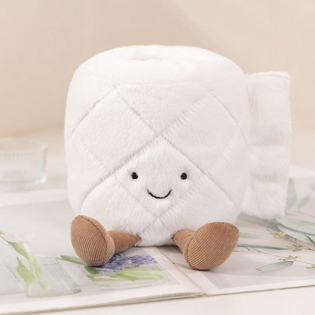 Yiran toy Toilettenpapier Kacke Pömpel, Plüschtier, ab 14 Jahren - Bild 1
