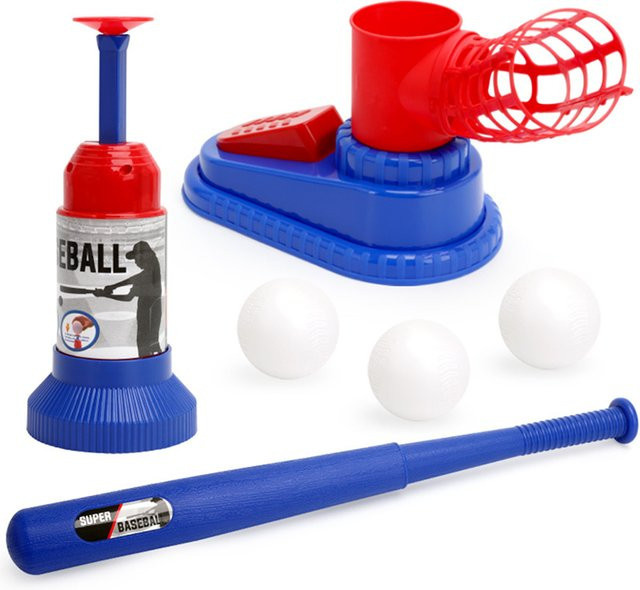 yikesong Baseball Maschine, Automatisches Pitching Baseball Spielzeug, Set - Bild 1