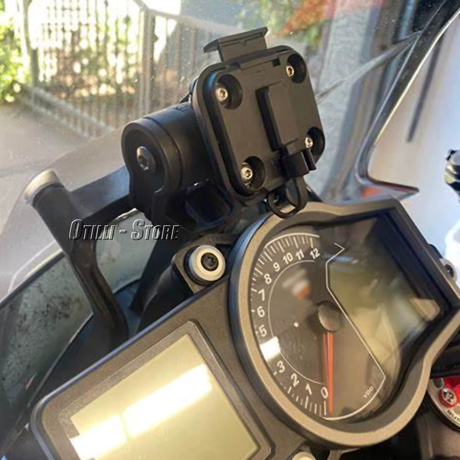 Otilli GPS Navigation Halterung für KTM 1290 Super Duke GT, Farbe: Schwarz - Bild 5