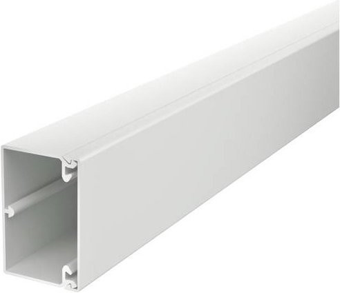 OBO Bettermann Wand- und Deckenkanal aus Kunststoff, Farbe: Lichtgrau, B/H: 60 x 40 mm - Bild 1