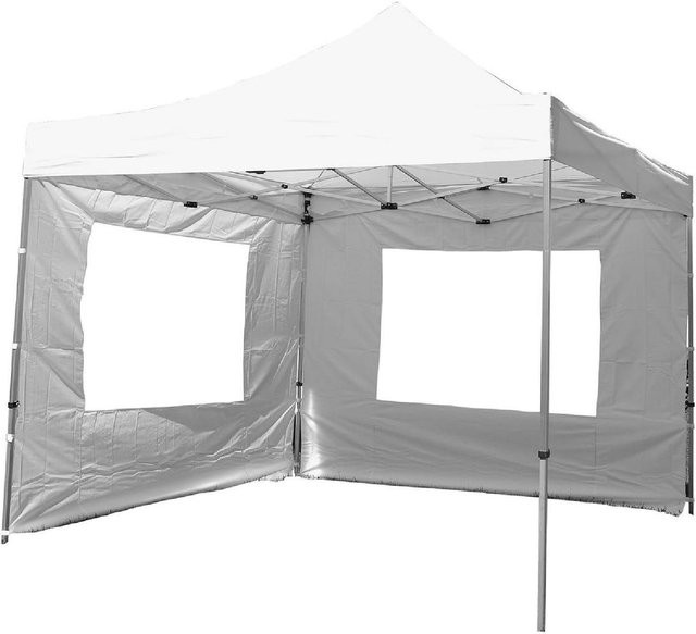 VCM PROFI Pavillon als Partyzelt und Gartenzelt mit wasserabweisender 270 g/m² PE Plane, B x T: 3 x 3 m - Bild 1