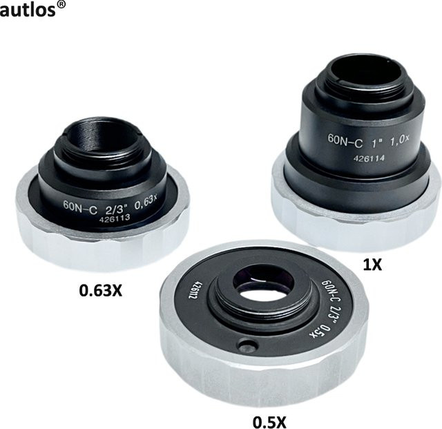 Zeiss Mikroskop C-Mount CCD Kamera Adapter und Phototube Adapter für die Axio Serie in Schwarz - Bild 1