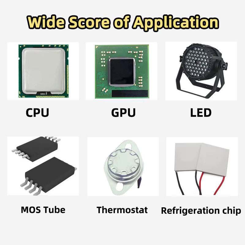GD900-1 Wärmeleitpaste Grau für CPU und GPU Kühlung mit 6,0 W/M-K Wärmeleitfähigkeit - Bild 3