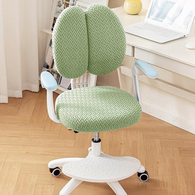 Elastischer Sitzbezug für Schreibtischstühle und Esszimmerstühle von Yiran Furniture in Grau - Bild 1