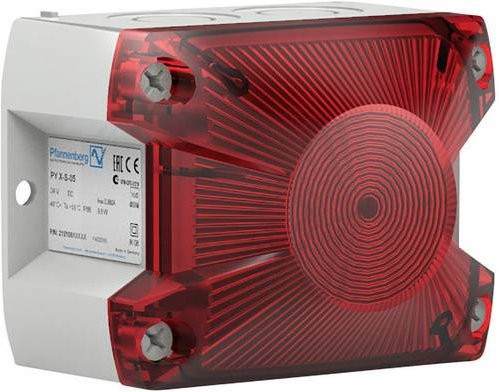 Pfannenberg Kompakt-Blitzleuchte PY X-S-05 in Rot aus Kunststoff - Bild 1