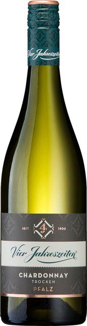 Vier Jahreszeiten Chardonnay Weißwein, trocken, Pfalz, 2025, 0,75 l - Bild 1