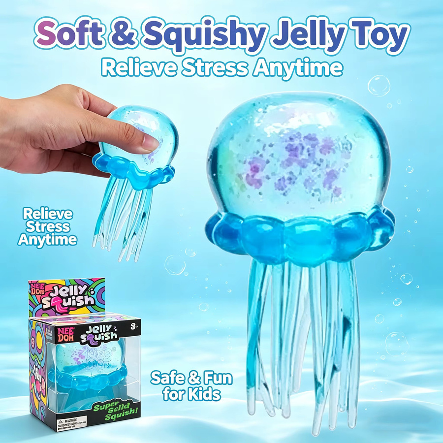Schylling Quallen & Würfel Blind Box Squishy, Spielzeug, ab 3 Jahren - Bild 4