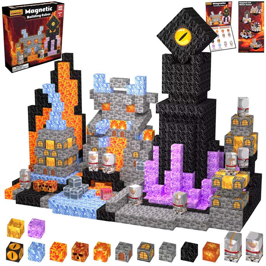HUATEC Lava-Bausteine-Set, Minecraft, Bauspielzeug, ab 3 Jahre - Bild 5