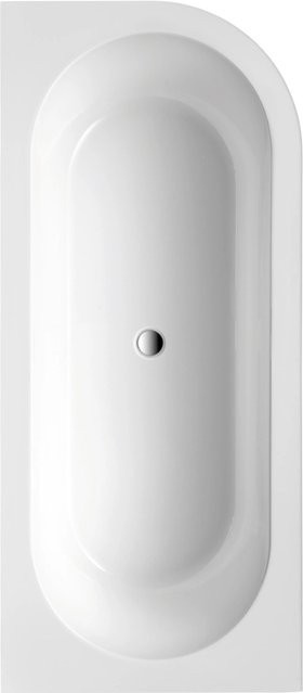Ottofond Eck-Badewanne Modena Corner rechts, Weiß, B/T/H: 78 x 44 x 178 cm - Bild 1