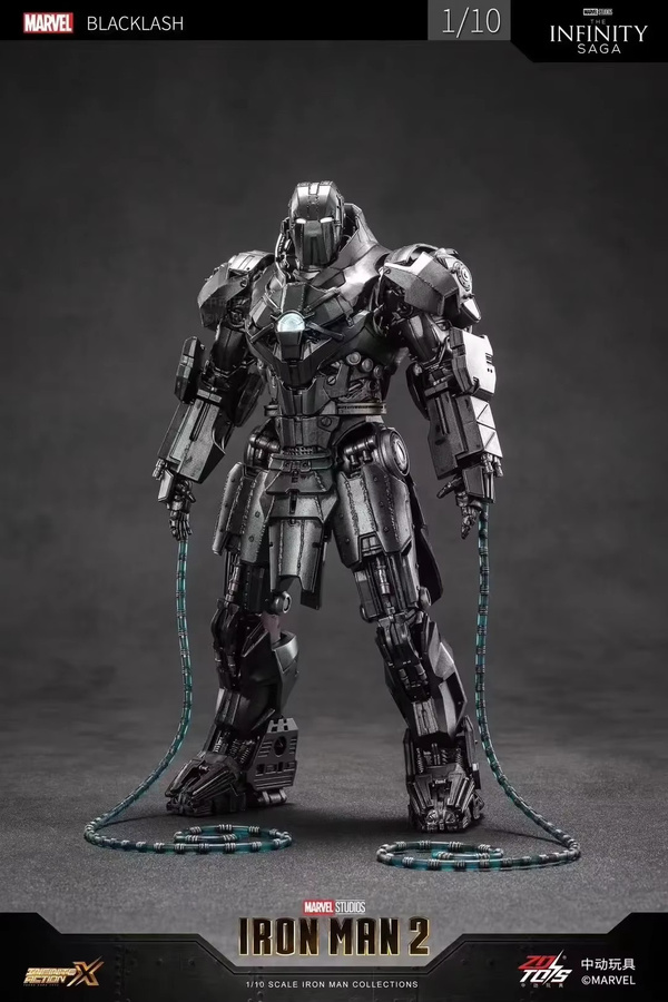 ZD Iron Man 2 Whiplash MARK 2, Actionfigur, Leuchtend - Bild 4