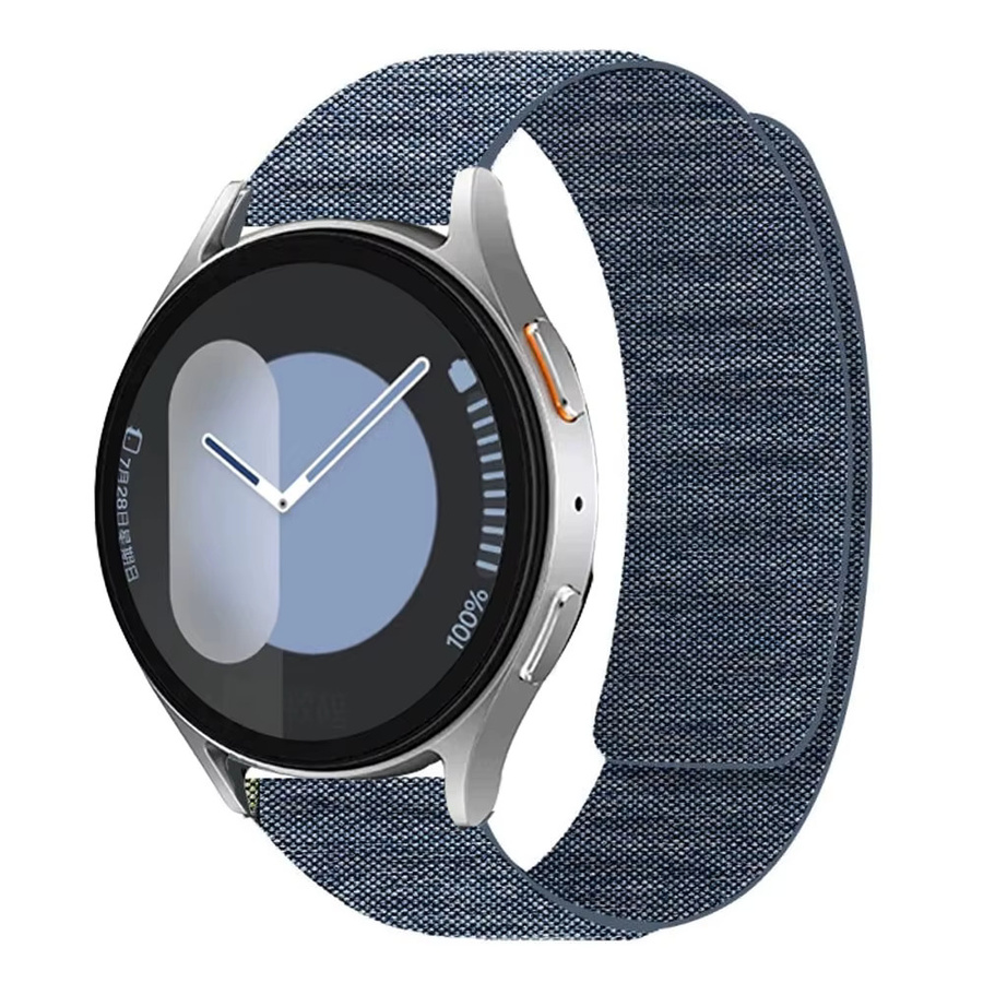 Uhrenarmband Nylon, Denim, Unisex - Bild 3