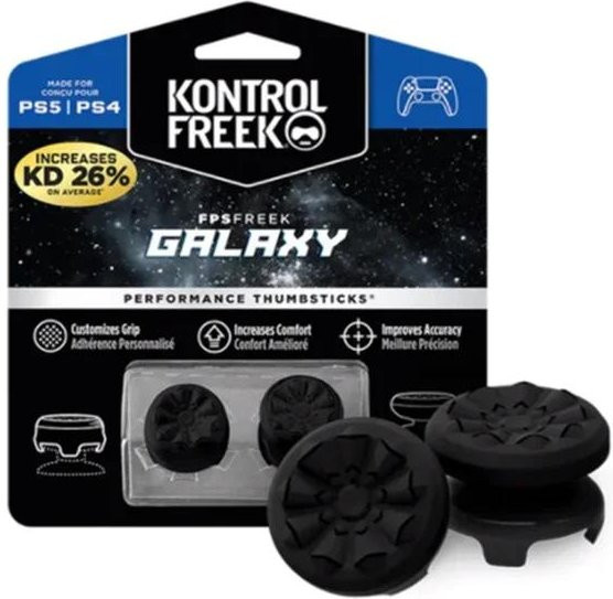 FPS Freek Galaxy High-Rise Analogstick für PlayStation PS4, PS5 und Xbox Series X/S, Farbe: Schwarz - Bild 1