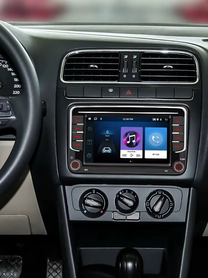 BQCC Android 13 Octa Core Autoradio mit 7 Zoll Display, Mirrorlink, Carplay, WIFI und GPS für Volkswagen VW CC Passat B7 Polo Golf 5 6 Jetta mk5 mk6 in Schwarz - Bild 7