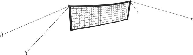 Axi Sportnetz SportNet300 Schwarz 300 cm x 80 cm - Bild 1