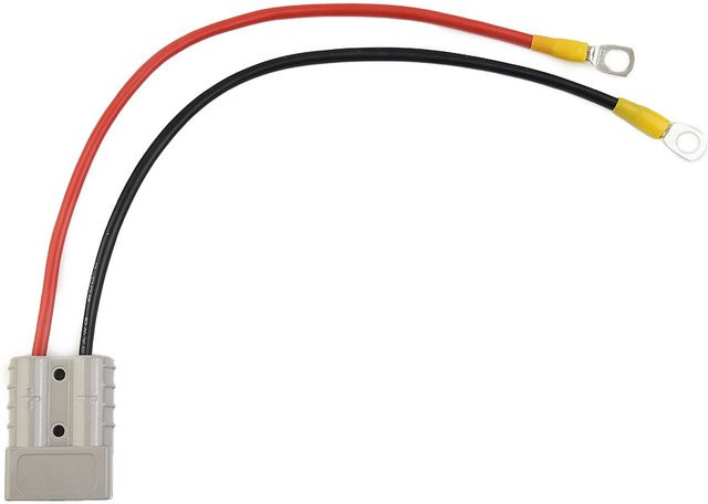 Industriequalität 50A Blei-Kabel für Anderson-Stecker mit M8-Anschluss Lug und robuster Konstruktion - Bild 1